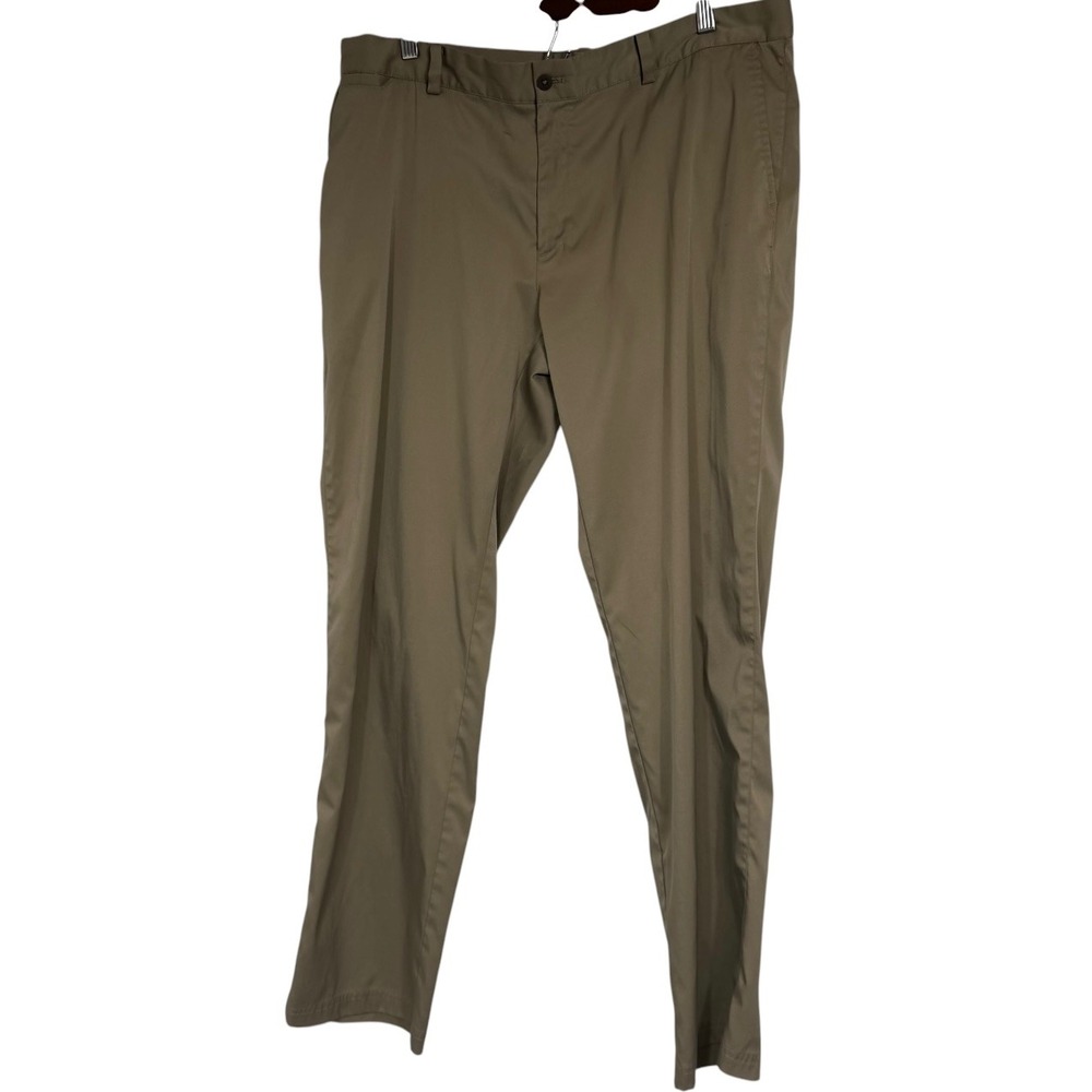 Nike Golf Tour Performance Dri-FIT Pants Mens‎ 38x32 Tan Khaki Flat Front Chino